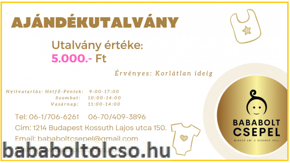 Ajándék utalvány ** 5.000 ft értékben Ajándék utalvány ** 5.000 ft értékben