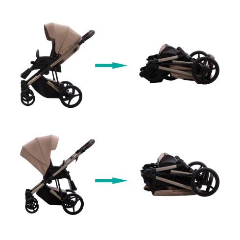 Bebetto Loren Premium Gloss multifunkciós babakocsi 2:1 04