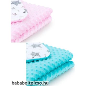 Csemetex hordozóba tehető 3 rétegű minky takaró