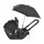 Moni Umbuddy univerzális babakocsi napernyő Fekete