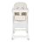  Moni Lindo multifunkciós etetőszék kiegészítőkkel (előke, kanál, villa) Fehér