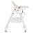   Moni Lindo multifunkciós etetőszék kiegészítőkkel (előke, kanál, villa) Fehér