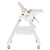 Moni Lindo multifunkciós etetőszék kiegészítőkkel (előke, kanál, villa) Fehér