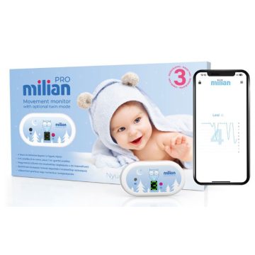   Milian légzésfigyelő PRO Bluetooth Plus 3db érzékelőlappal