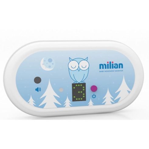 Milian légzésfigyelő PRO Bluetooth Plus 3db érzékelőlappal