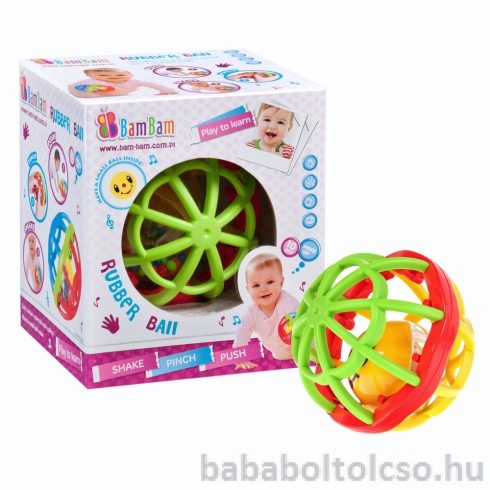BamBam készségfejlesztő labda (Rubber Ball)