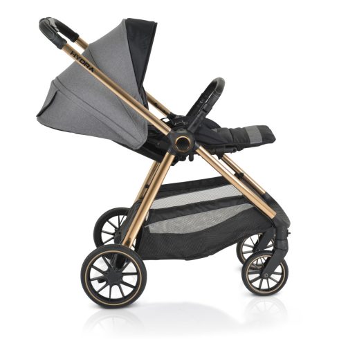 Cangaroo Hydra multifunkciós babakocsi 3:1 ISize hordozóval- Szürke