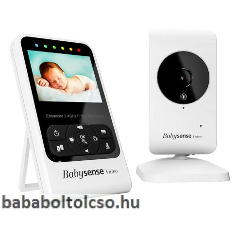 Babysense légzésfigyelő 7 és kamerás bébiőr V24 
