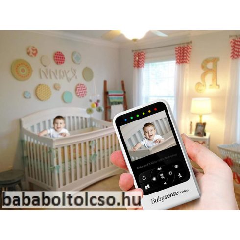 Babysense légzésfigyelő 7 és kamerás bébiőr V24 