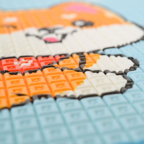 Moni Kétoldalas vízálló csúszásmentes játszószőnyeg 180*100- Kék