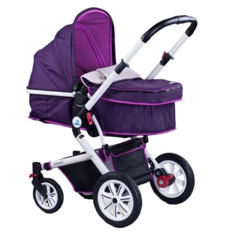 Caretero Compass 2:1 babakocsi Lila