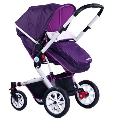 Caretero Compass 2:1 babakocsi Lila