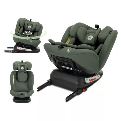 Lorelli Capella Isofix autósülès 40cm-150cm Green