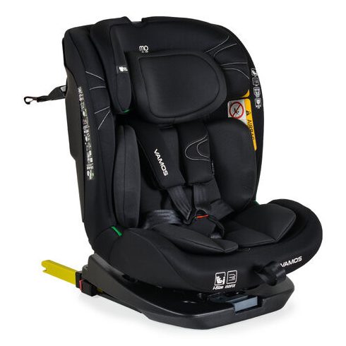 Moni Vamos 360 Isofix 40cm-150cm Fekete