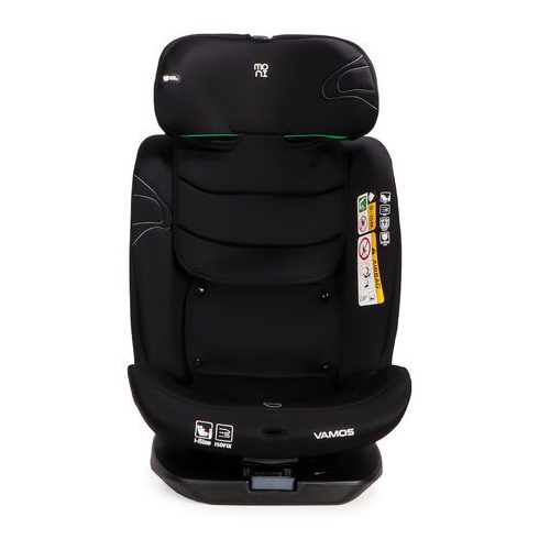 Moni Vamos 360 Isofix 40cm-150cm Fekete