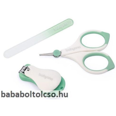 BabyOno manikűr készlet tokban több színben 398