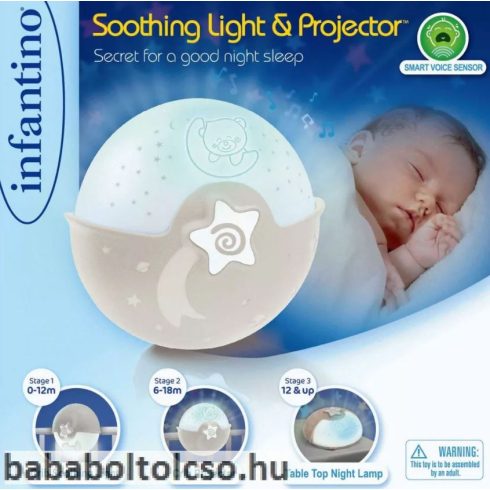 Infantino éjjeli fény és projektor