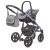 Camini Frontera multifunkciós babakocsi 2:1 AJÁNDÉK hordozóval Grey