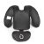 Cangaroo QUILL i-Size Isofix gyermekülés 40-150 cm - Fekete
