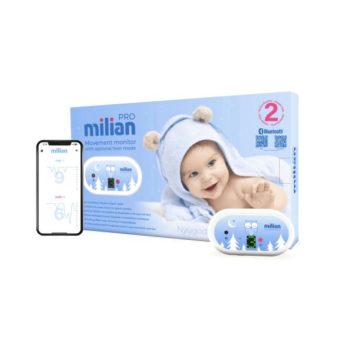   Milian légzésfigyelő PRO Bluetooth Plus 2db érzékelőlappal