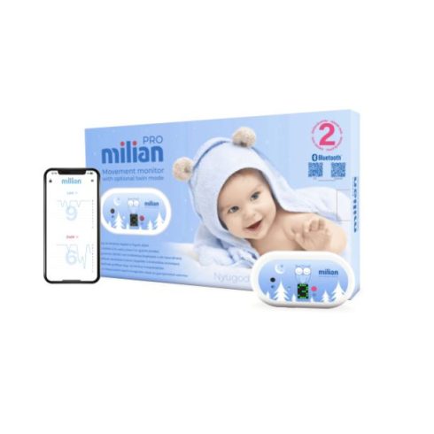 Milian légzésfigyelő PRO Bluetooth Plus 2db érzékelőlappal