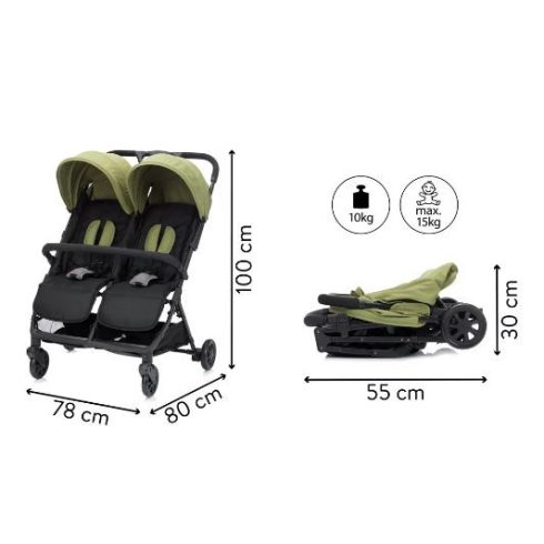 Fillikid Fill Duo Ikerbabakocsi