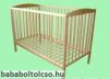 SYMBABA pici macis 60x120 cm natúr fenyő kiságy SYMBABA pici macis 60x120 cm natúr fenyő kiságy