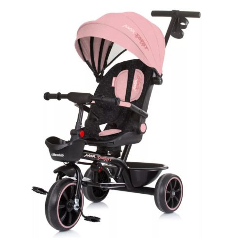 Chipolino Max Sport tricikli kupolával - powder pink