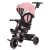 Chipolino Max Sport tricikli kupolával - powder pink
