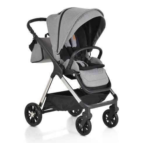 Cangaroo Empire multifunkciós babakocsi 3:1 világos szürke 