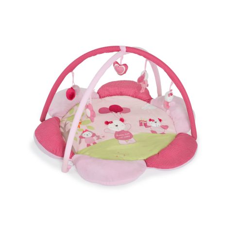 Moni Flower játszószőnyeg pink