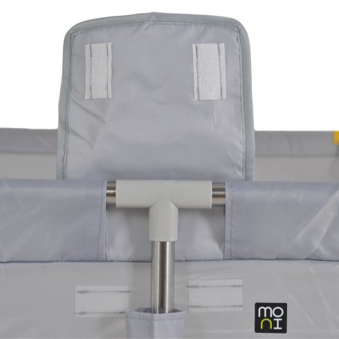 GameZone összecsukható járóka szőnyeggel 60 db labdával 180x200 cm Szürke