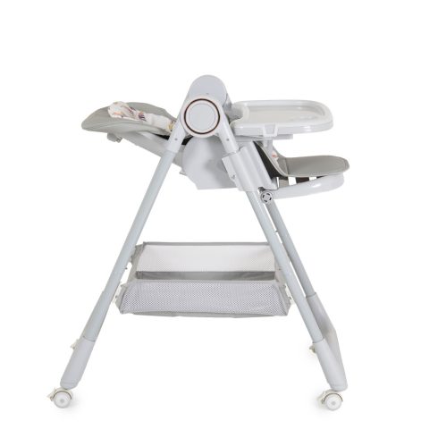 Cangaroo Surprise multifunkciós etetőszék tányérral és előkével Szürke