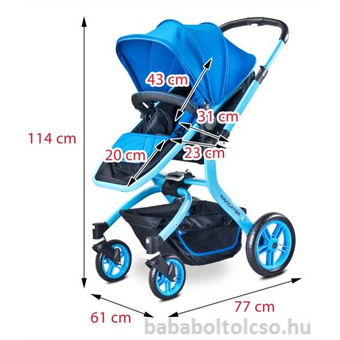 Caretero Navigator multifunkciós babakocsi 2:1