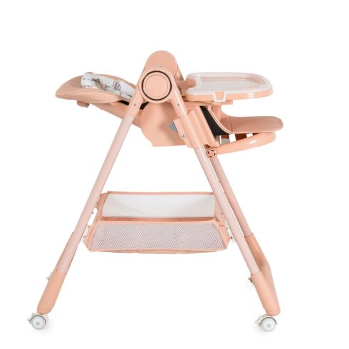 Cangaroo Surprise multifunkciós etetőszék tányérral és előkével Pink