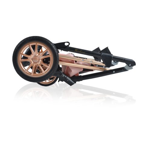 Moni Midas multifunkciós  babakocsi 3:1 ajándék táskával, fekvőbetéttel- Pink