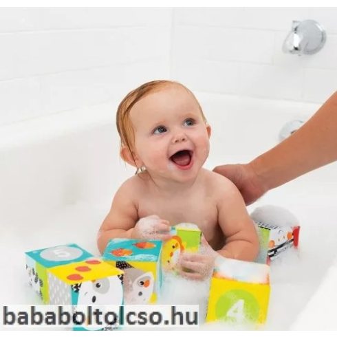 Infantino Színek és Számok fürdőkocka