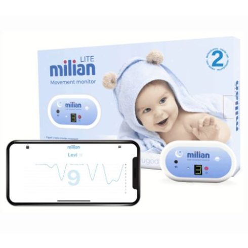 Milian légzésfigyelő Lite Bluetooth 2db érzékelőlappal