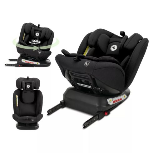 Lorelli Capella Isofix autósülès 40cm-150cm Black