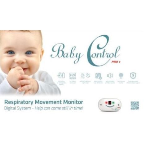 Baby Control Pro 1 légzésfigyelő készülék 28x47cm lappal