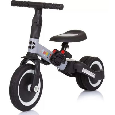Chipolino Smarty 2 az 1-ben tricikli és futóbicikli - szürke