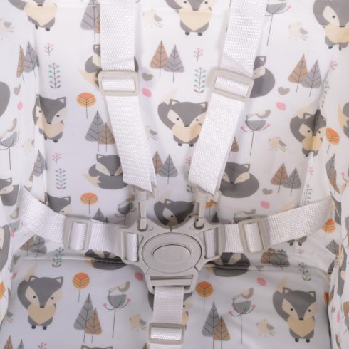 Moni Scaut fix etetőszék Szürke