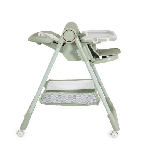 Cangaroo Surprise multifunkciós etetőszék tányérral és előkével Zöld