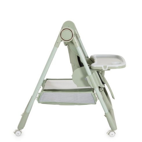 Cangaroo Surprise multifunkciós etetőszék tányérral és előkével Zöld