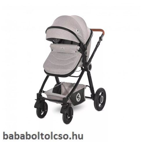 Lorelli Alexa SET babakocsi mózessé alakítható sport résszel - Opaline Grey Elephants 2021