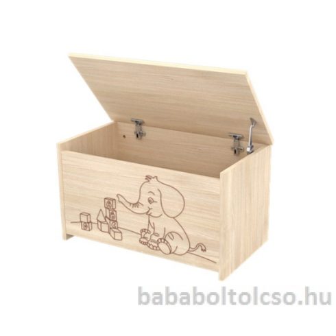 Timba NIKI elefántos játéktároló láda borostyán