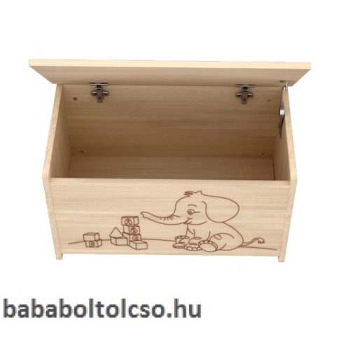 Timba NIKI elefántos játéktároló láda borostyán