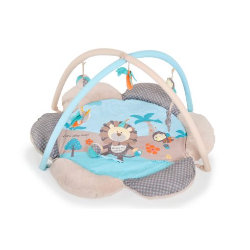 Moni Flower játszószőnyeg Kék