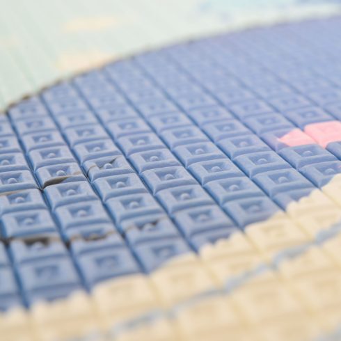 Moni Kétoldalas vízálló csúszásmentes játszószőnyeg 180*100- Pink