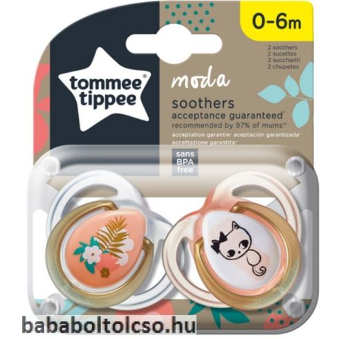Tommee Tippee Moda játszócumi  2 db-os